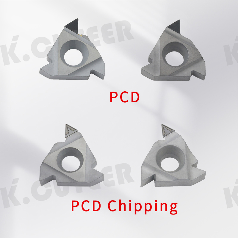 PCD diamond tools threading carbide insert screw CNC thread turning cutter