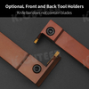  spring steel 7-Shaped Face Groove Cutter Double Head Turning Tool Holder For Carbide Insert 