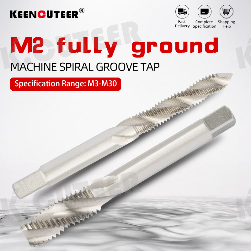 wholesale high quality M2 fully ground Machine spiral Groove Tap .