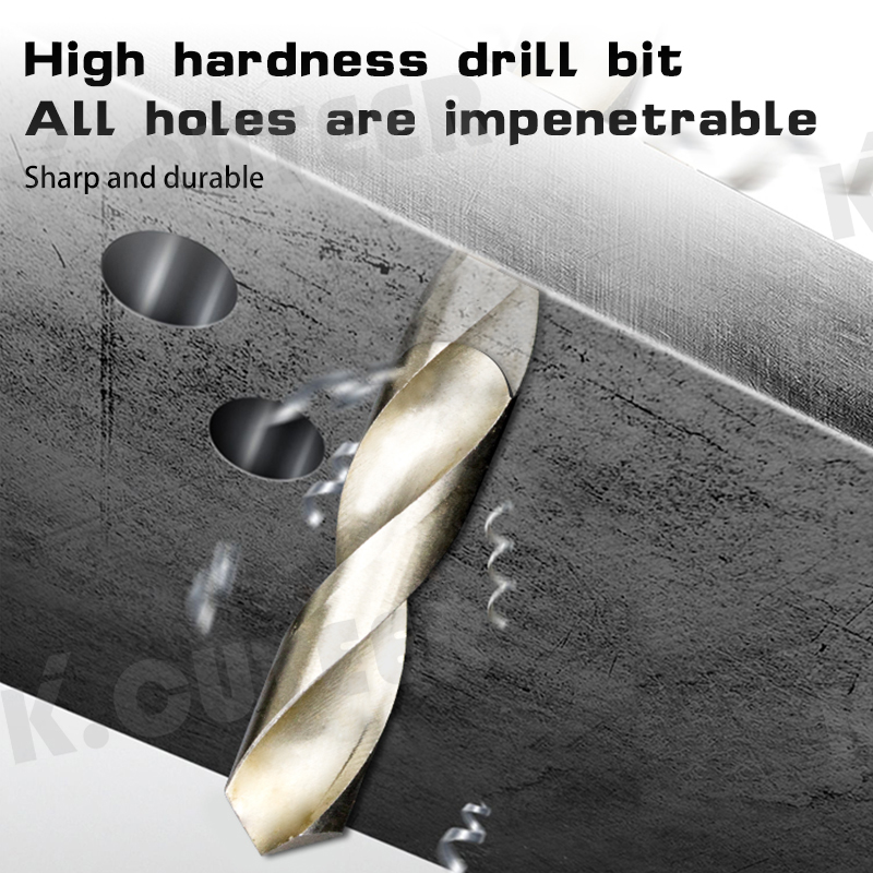 HSS Straight shank twist drill bit Black Coated Straight Shank Drill Bit 