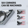 DCGT Carbide Insert for Aluminum SDJCR External Turning Tool Specification