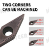 Carbide Insert for SVJCR/L External Turning Tool Stainless Steel Blade Cutter CNC Lathe