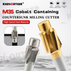 HSS Countersink Milling Cutters / Cobalt-Containing Layer Countersinks / Fully Ground Countersink Drills