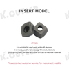 Keencuteer Asrf12/15 Rapid Feed Milling Tool Holder Center Hole Static Grinding