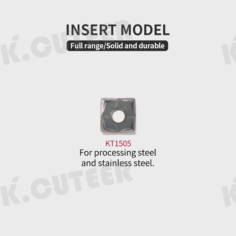 CNC Machining Tool for Heavy Cutting MFSN Milling Cutter And Insert