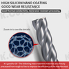 HRC50 Straight Shank Milling Cutter Alloy Coating Carbide Lathe tools CNC Machines