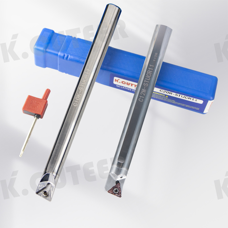 STUCR Internal Hole Turning Tool TCMT/TPMT Carbide Blade Lathe Tool Set