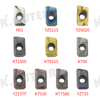 End Face CNC Milling Cutter Disc Helical Milling Cutter Bar Corn Cob Insert APMT1604