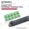 CNC lathe tool external cylindrical turning tool holder MTBNR composite triangular blade