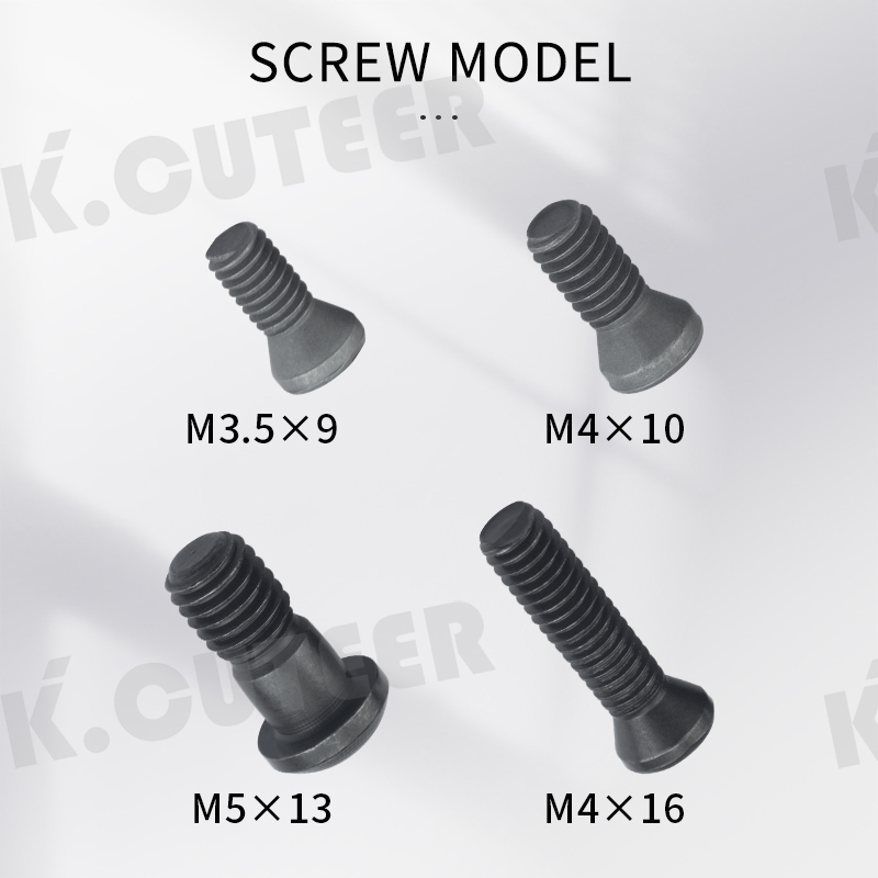 Complete Model Full Range Solid and Durable Turning Tool Screw