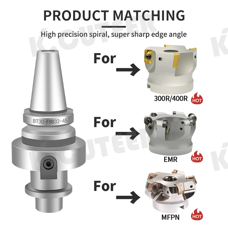 Metric Planar Milling Tool Handle BT30 BT40 CNC Tool Holder