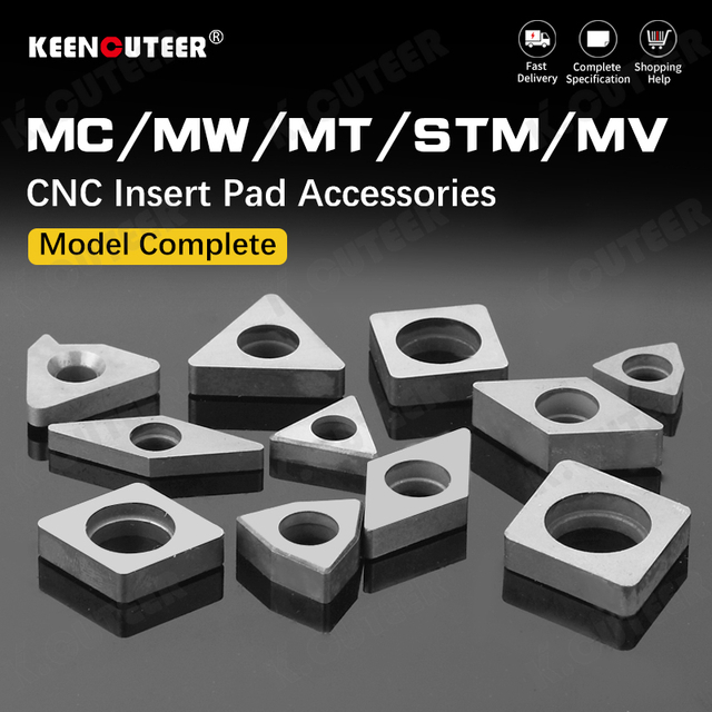 Carbide Shim Seat Alloy Insert Pad Accessories for Turning Tool Holder