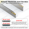 Durable White Spring Steel Double-Ended Grooving Cutter Plate