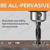 Twist Drill with Big Head Small Handle Drill Bit High Speed Steel