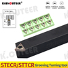 STFCR1010H09 STFCR1616H11 STFCR2020K16 External Turning Tool Holder TCMT Carbide Inserts 