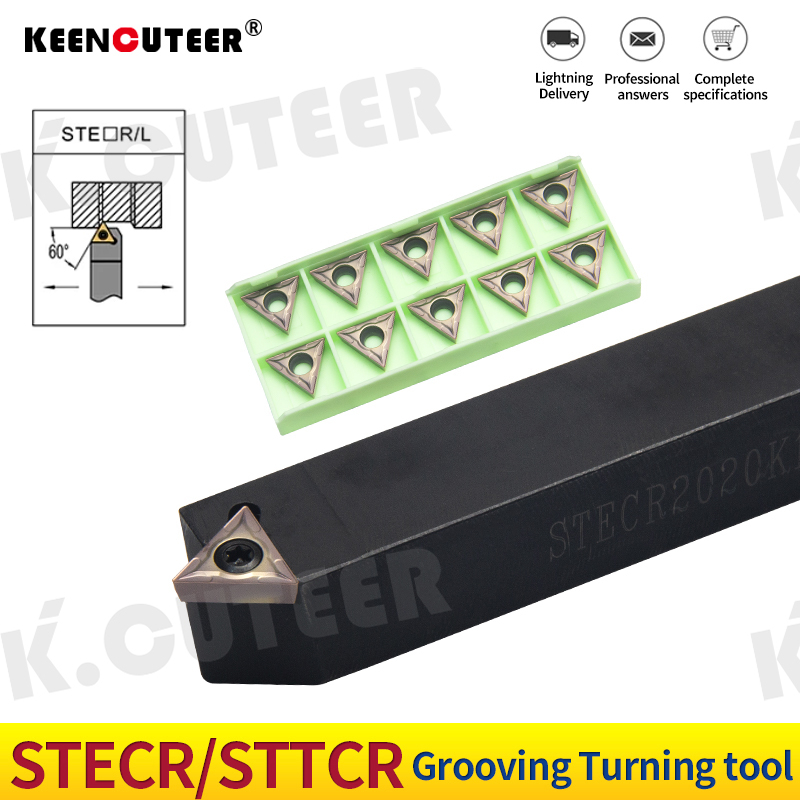 STFCR1010H09 STFCR1616H11 STFCR2020K16 External Turning Tool Holder TCMT Carbide Inserts 