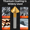 Precision 90 Degree Chamfer Tool for CNC and Metal Fabrication