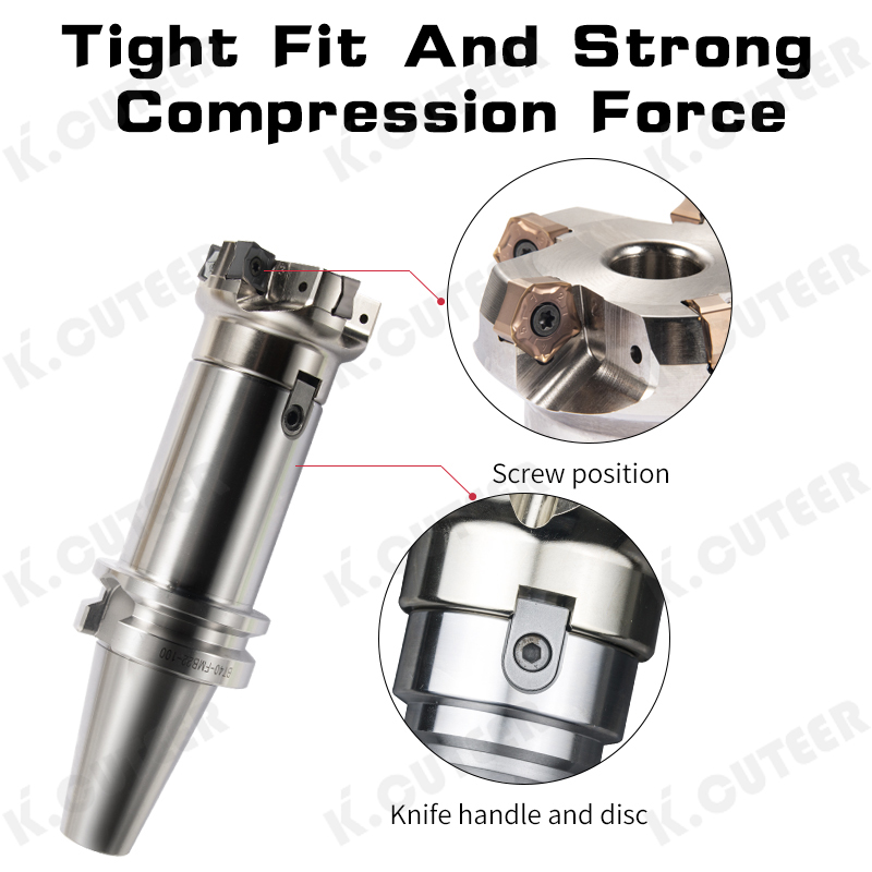 HSB-MFPN66 CNC Shoulder Face Mill Head for Heavy Cutting MFPN Indexable Milling Cutter and PNMU Carbide Milling Insert Lathe