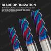 Durable Tungsten Cobalt Alloy End Mill for Metalworking