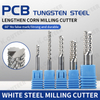 Premium HRC60 Tungsten Steel Corn End Mill Cutter Bits
