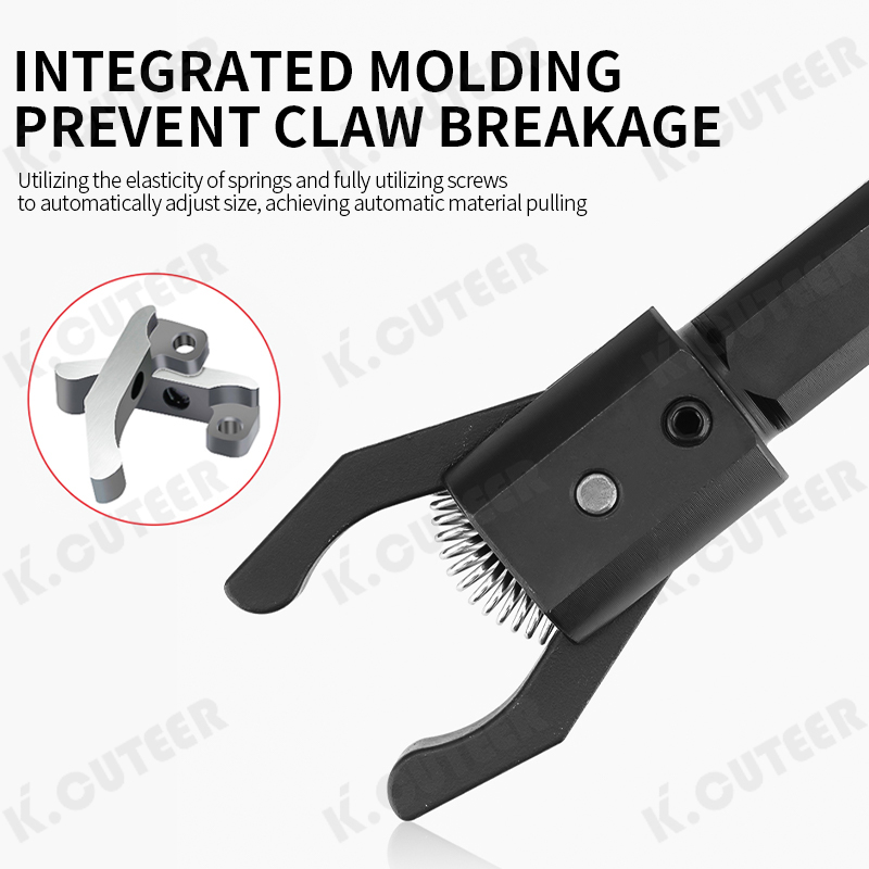 CNC Lathe Round Handle Automatic Material Puller CNC Straight Handle Feeder