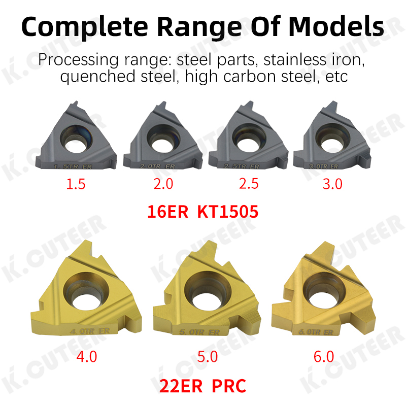 Carbide Thread Insert Threading Insert Trapezoidal Lathe Thread Tool Blade