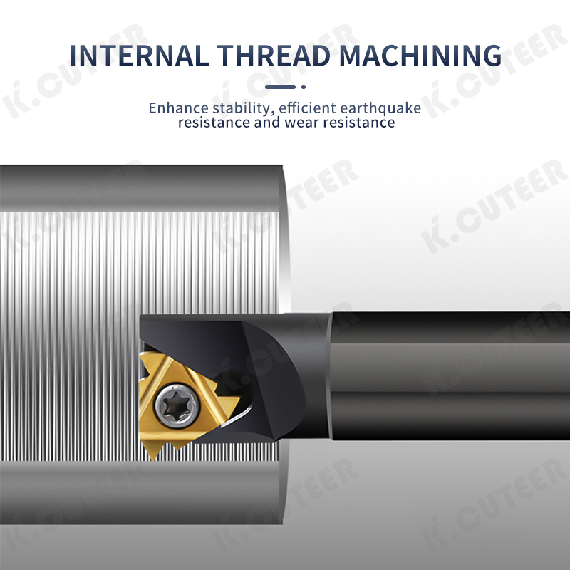 Durable CNC Snr Lathe Cutter Tool for Internal Threads