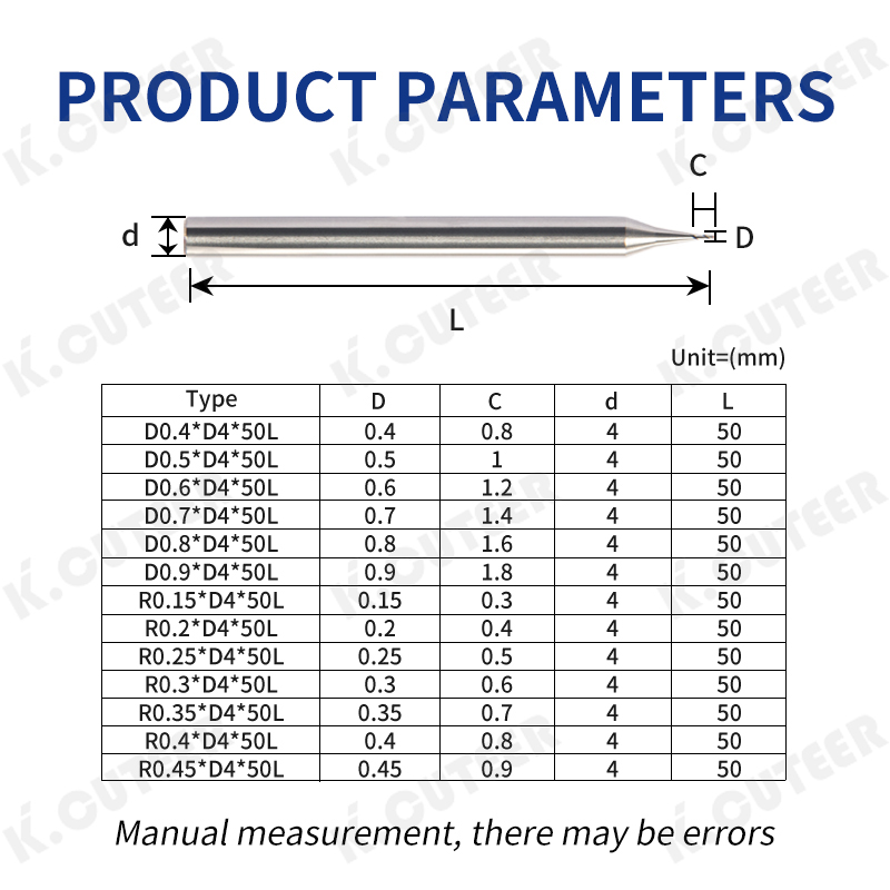 Tungsten Steel Alloy Micro Milling Cutter for Precision Tasks