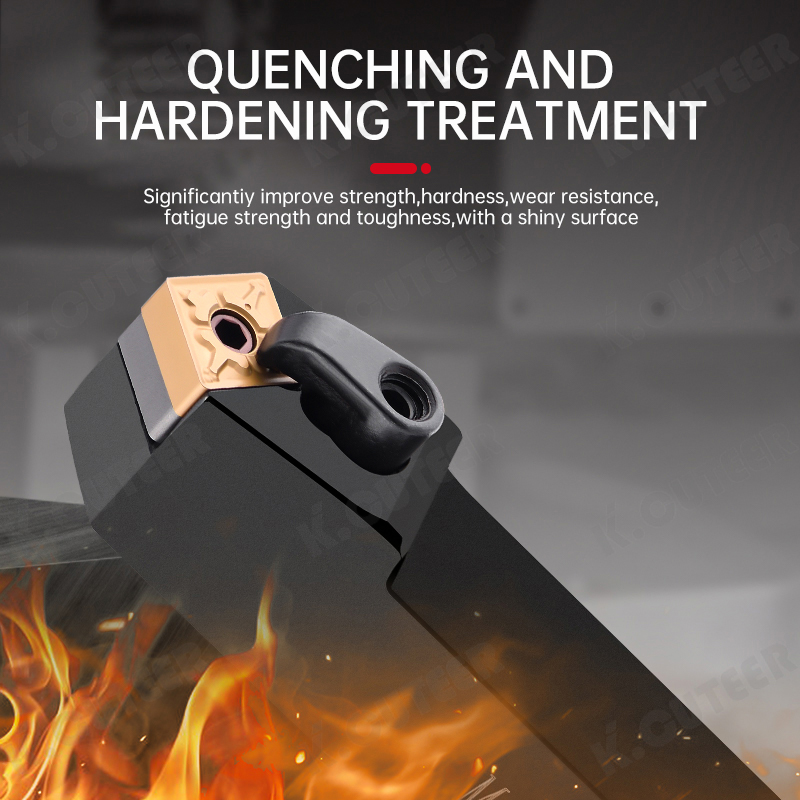 Durable External Turning Tool Holder for Precision Lathe Work