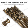 Tungsten Carbide Round Shank Jobber Drill Bits Twist Drill Bit Woodworking