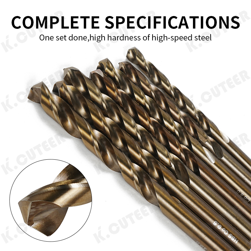Tungsten Carbide Round Shank Jobber Drill Bits Twist Drill Bit Woodworking
