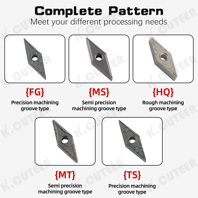 Vnmg Carbide Insert for Cermet Blade Lathe Parts CNC Cutter