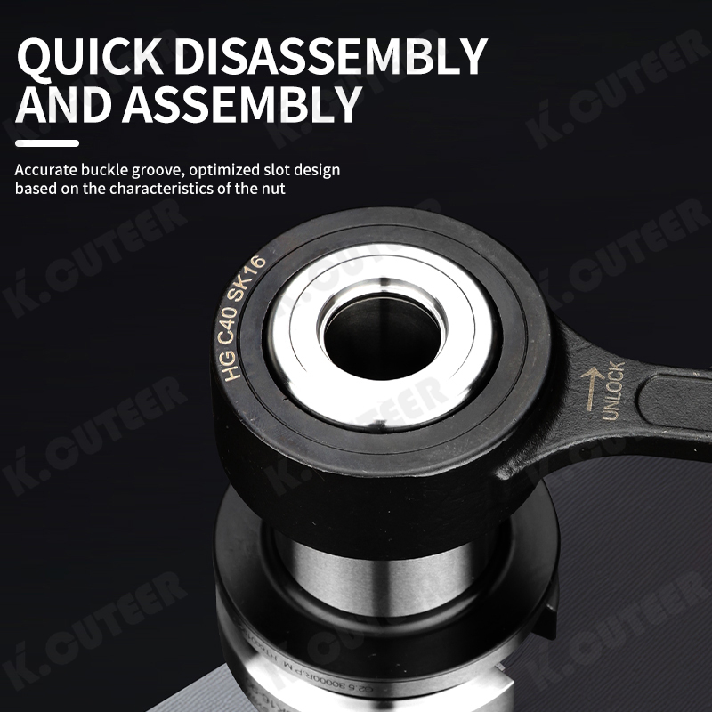 Chuck Wrench Bearing Wrench CNC Lathe Tool Holder GSK/Ger Milling Cutter