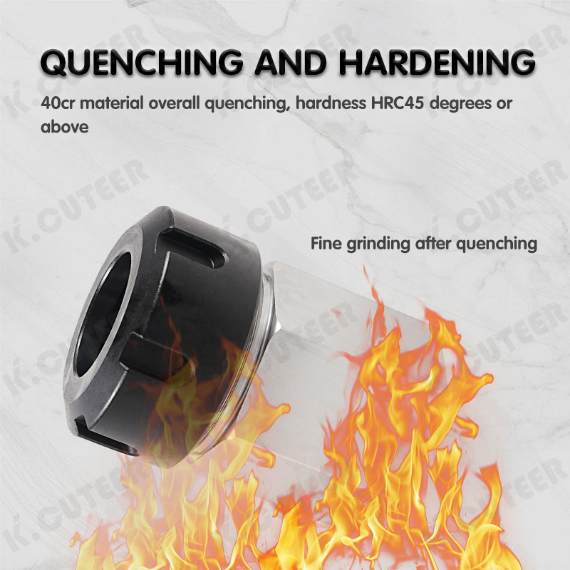 Precision Er Square Hex Collet Block Chuck Holder for CNC Machines