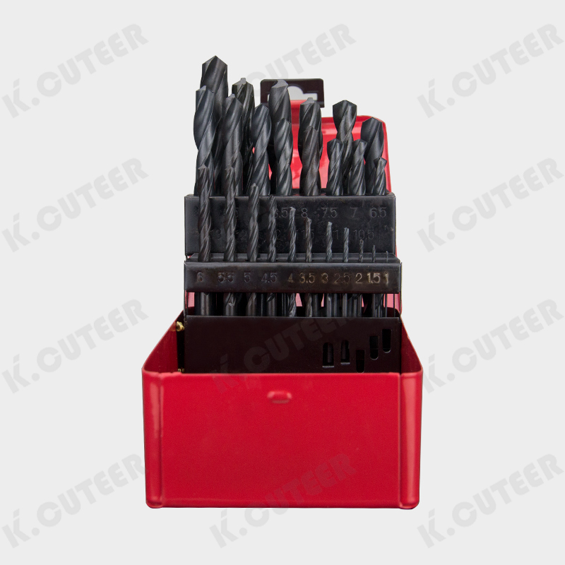 Hcs Twist Drill Bit Set for Aluminum Wood Plastic Metal Hole 1-10mm/1-13mm