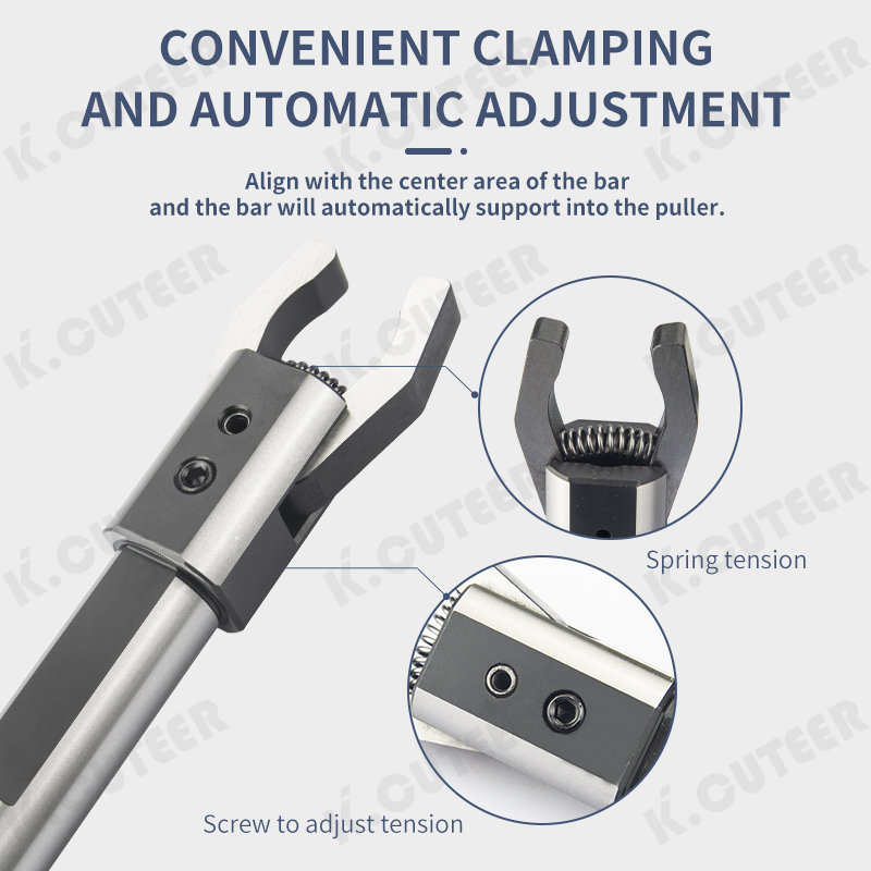 Precision CNC Puller Extractor for Square and Round Bars