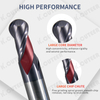 High-Quality Ball Nose End Mill for CNC Machining