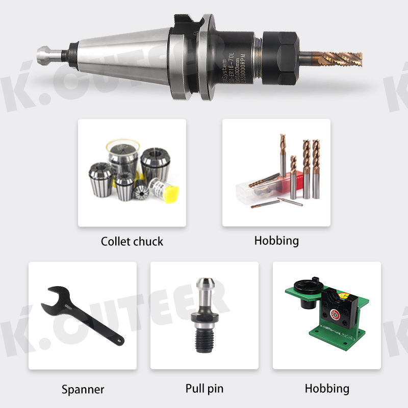 Er Bt30/Bt40 High-Precision Tool Holders for Er Collet Chucks