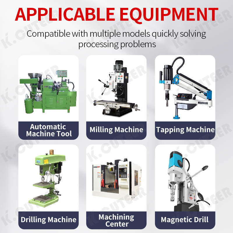 90-Degree Chamfer Drill Bit with Internal Chip Removal