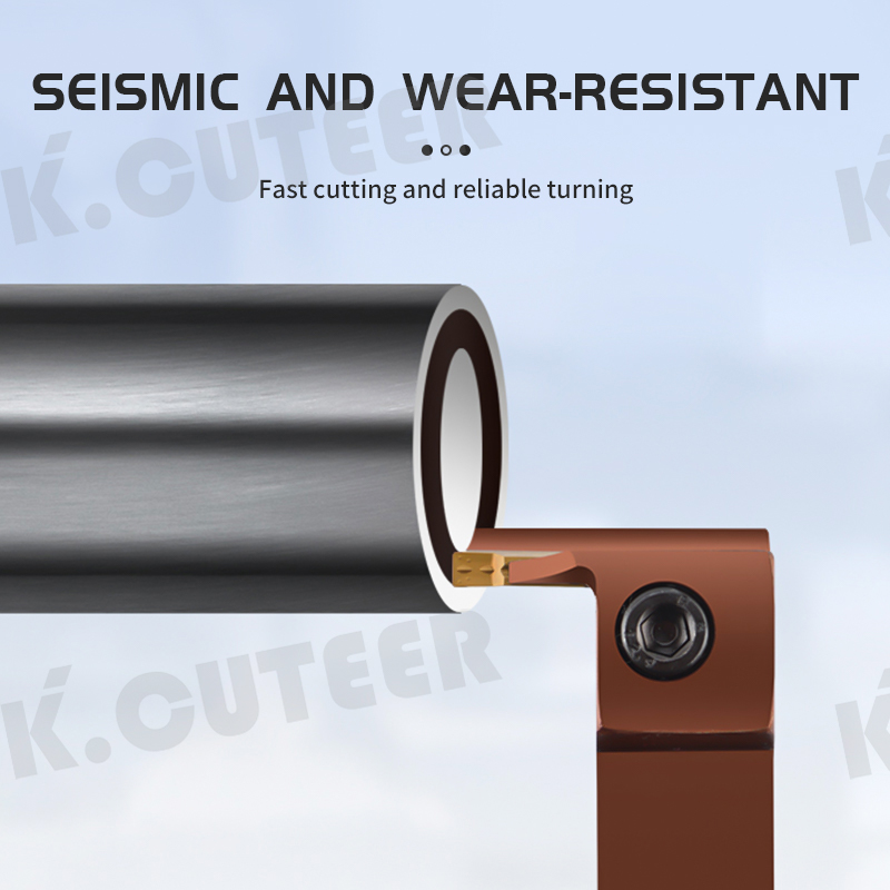 Precision-Turned 7-Shaped Face Grooving Tool Holder Mgfvr320/425-30/50/80/160 Lathe Tool Spring Steel