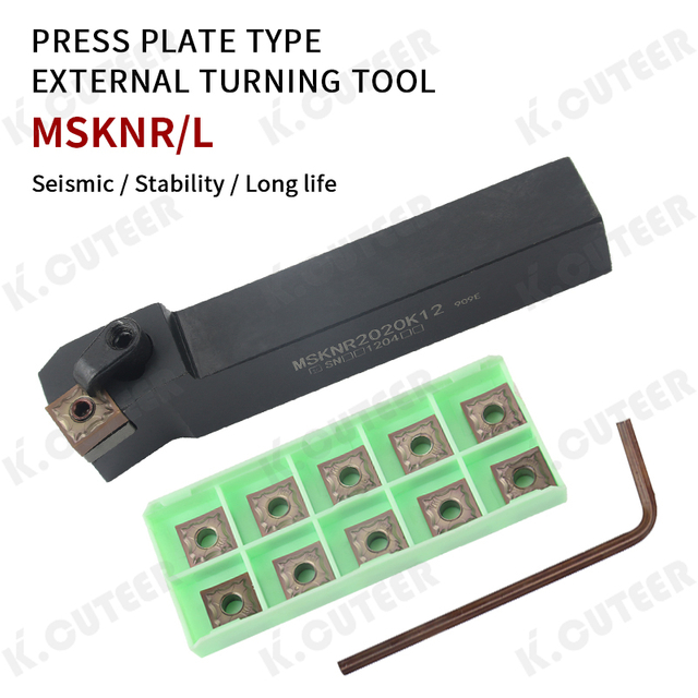 CNC Lathe Tool Holder for External Turning Tool with 75-Degree