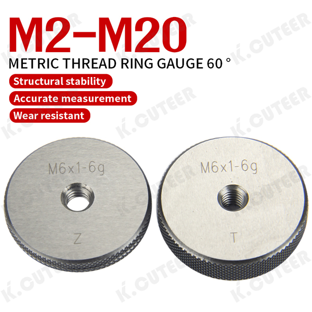 Metric Internal Thread Gauge Plug Gauge Go/No-Go