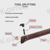 Spring steel Internal Turning Tool Holder WNMG Carbide Inserts CNC Cutting Tools