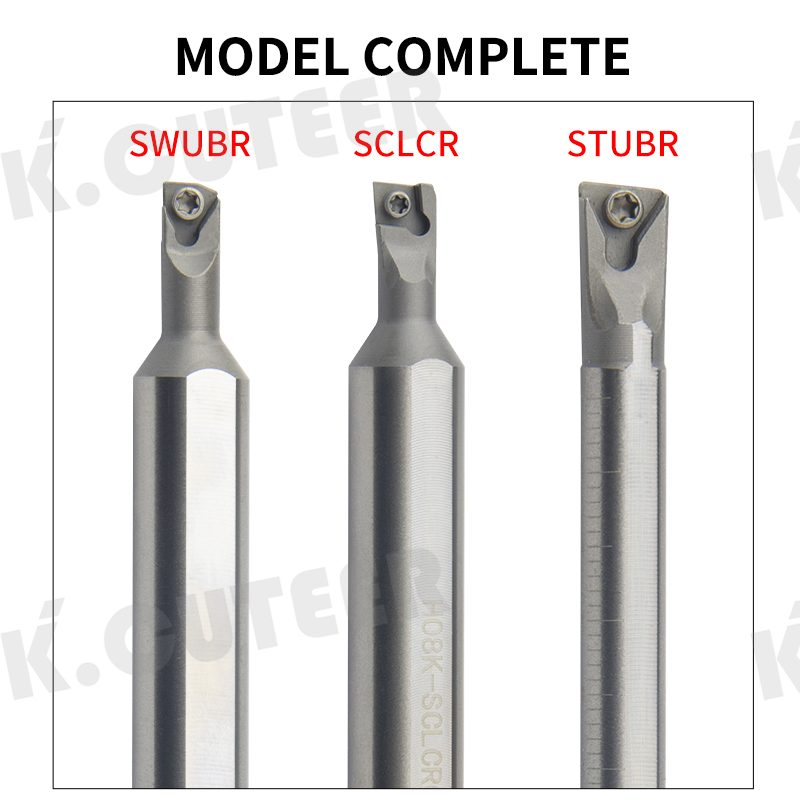 HSS Large handle small head turning tool bar Carbide Inserts TBGT/WBMT/CCMT