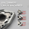 WNMG Carbide Insert for Aluminum MWLNR External Turning Tool Blade Lathe Parts