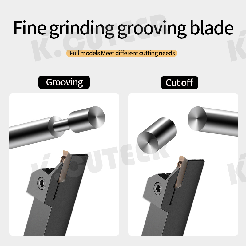 Carbide Grooving Insert Turning Tool Slotted Blade CNC Cutting Blade Lathe Full series