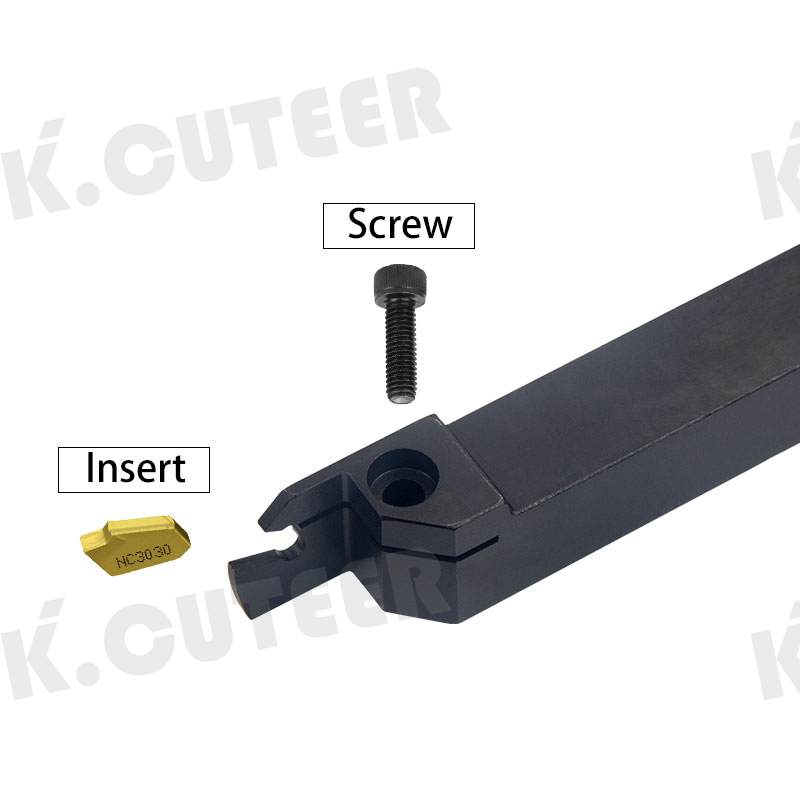 NC Lathe Machining Cutting Toolholder Metal Grooving Blades
