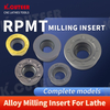 CNC circular milling insert milling machining center, milling machine, round cutter cutter