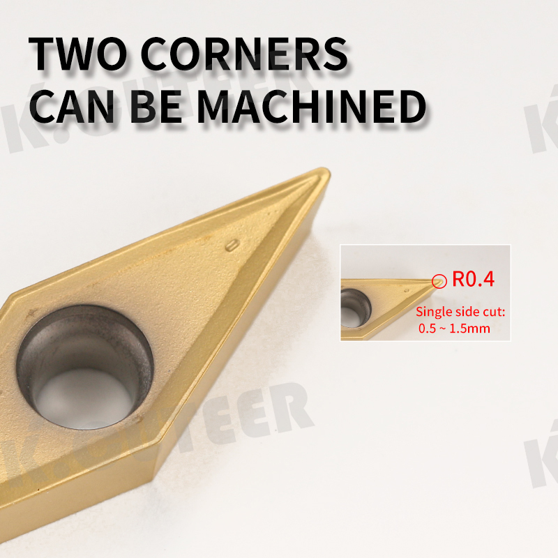 Carbide Insert for Cermet SVJBR/L External Turning Tool 