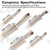 Single-edged drilling, small-diameter rapid drilling, lathe blade, water-jet drill bit